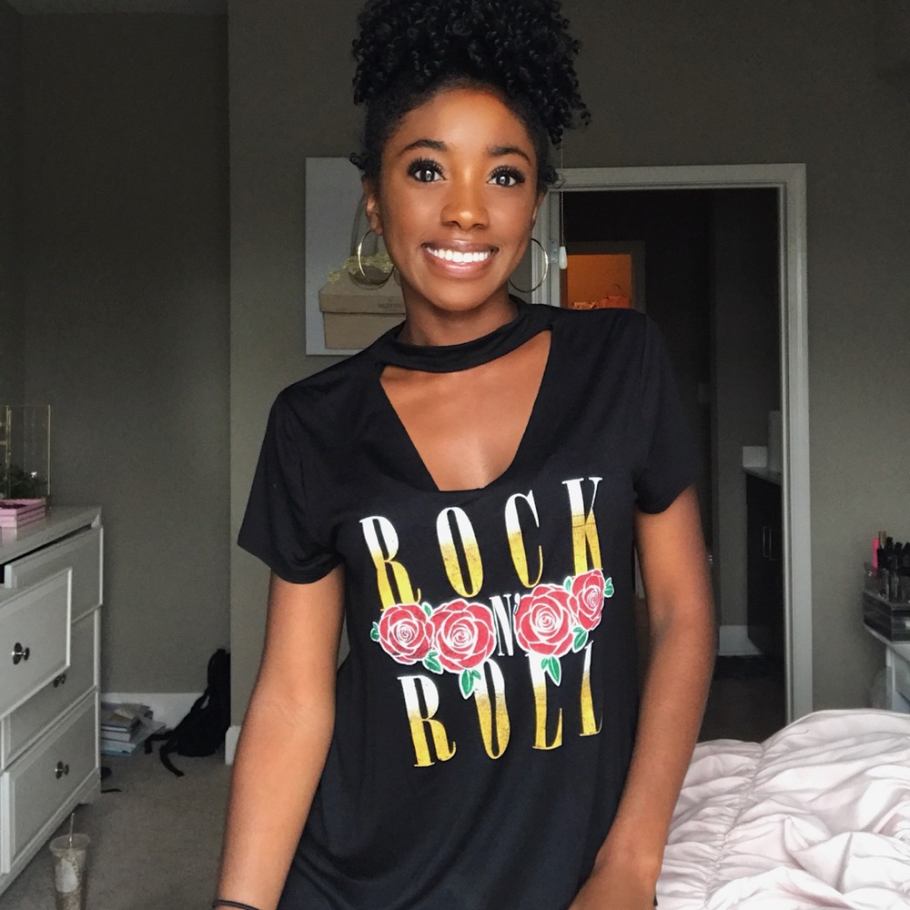 Rock and roll t shirt
